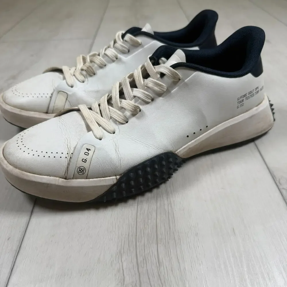 G/FORE G.112 Spikeless Golf Shoes Navy White Men's 10 Sneakers Preppy